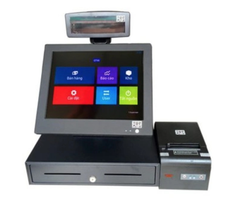 Máy tính tiền cảm ứng Topcash ePOS QT-68